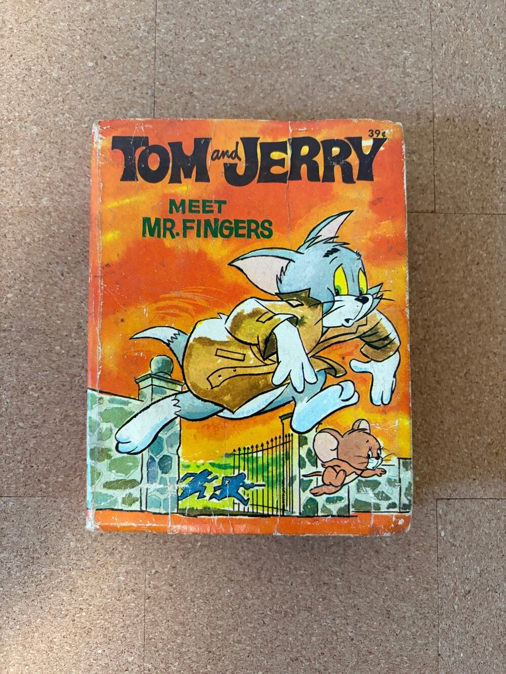 Tom and Jerry Meet Mr. Fingers Whitman Big Little Book #2006 Vintage Hardcover